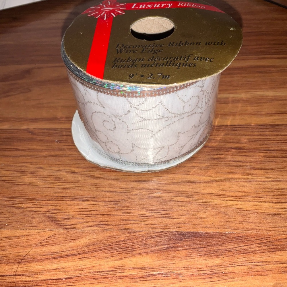 Luxury Decorative Ribbon with Wire Edge